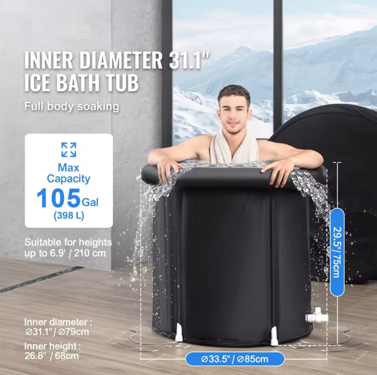 Ice Bath Tub