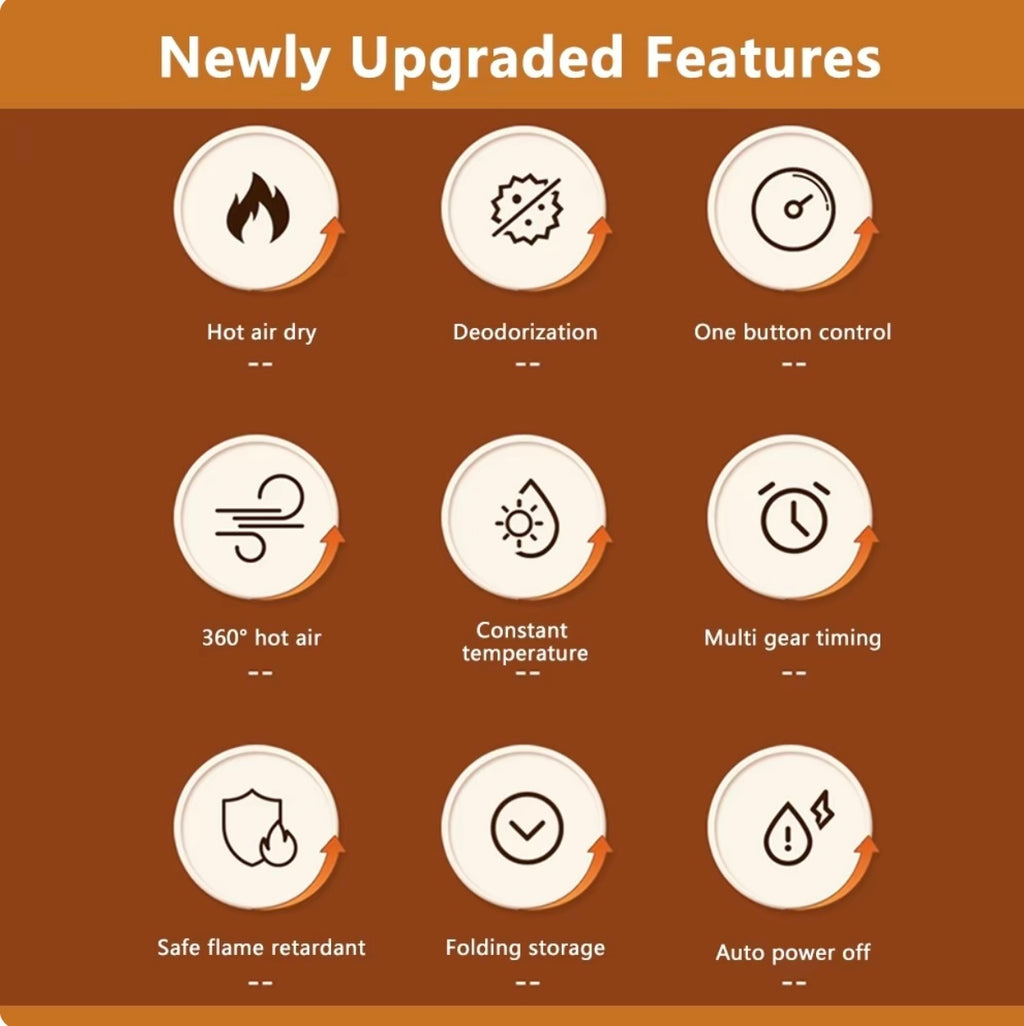 Electric cleat dryer