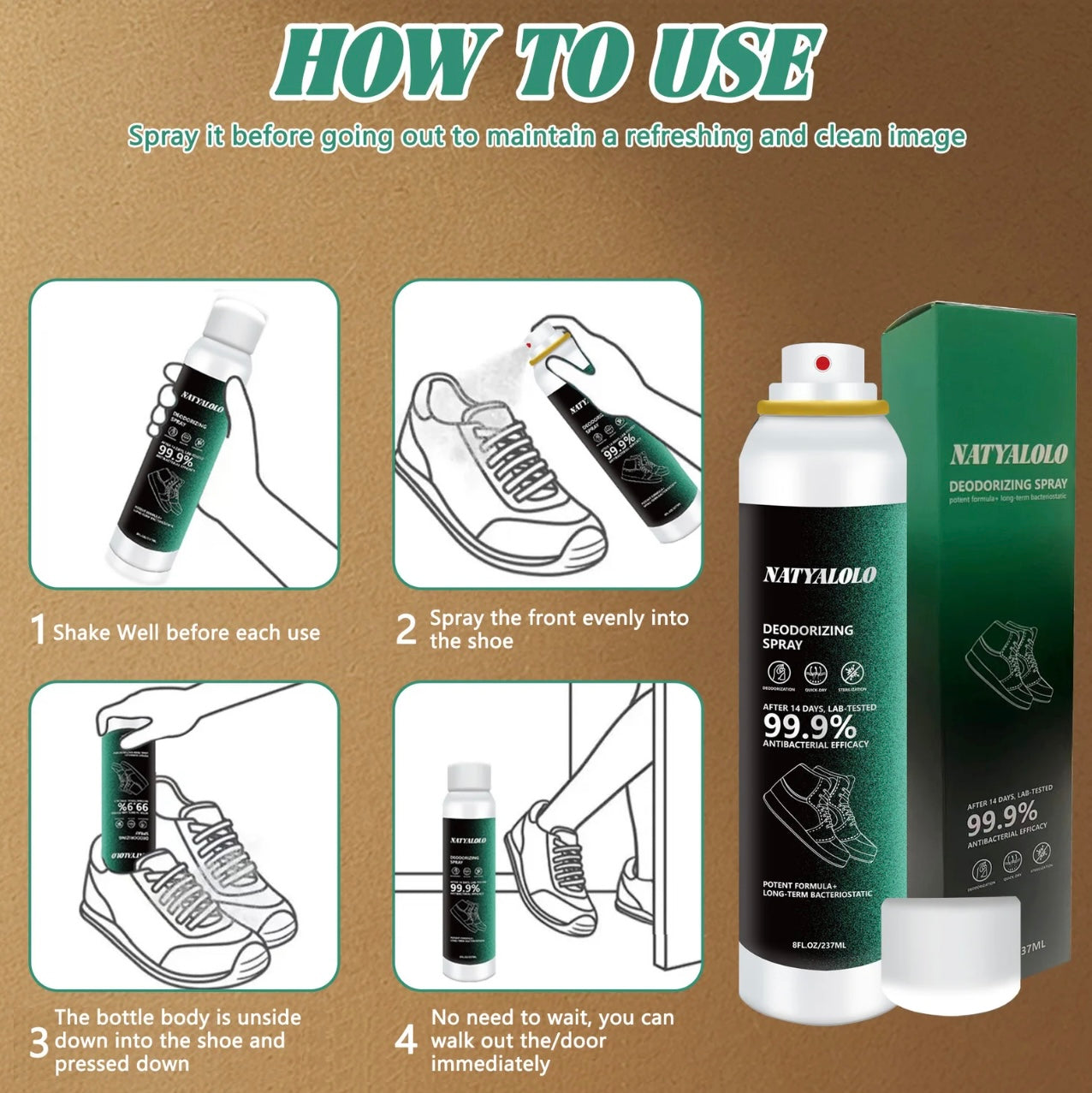 Cleat Deodorant