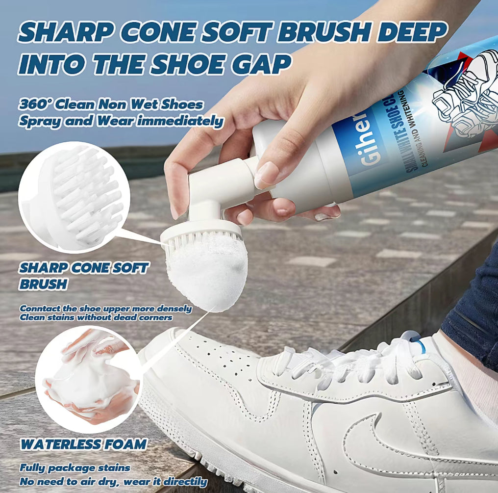 Cleat cleaner foam