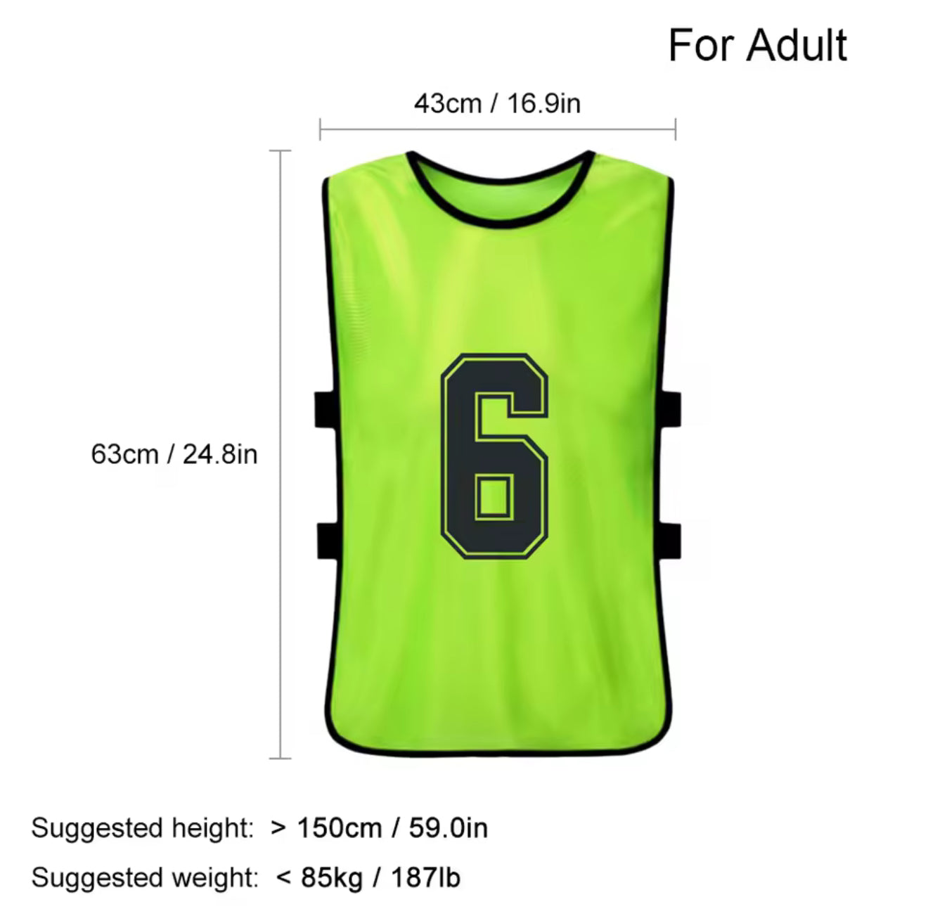 Training bib (12ps)